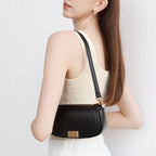 Premium Leather Fashion Messenger Bag – Elegant Niche Design for Everyday Style