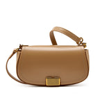 Premium Leather Fashion Messenger Bag – Elegant Niche Design for Everyday Style